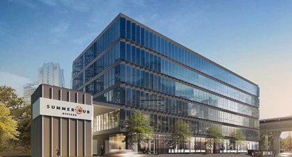 opening summer hub office building